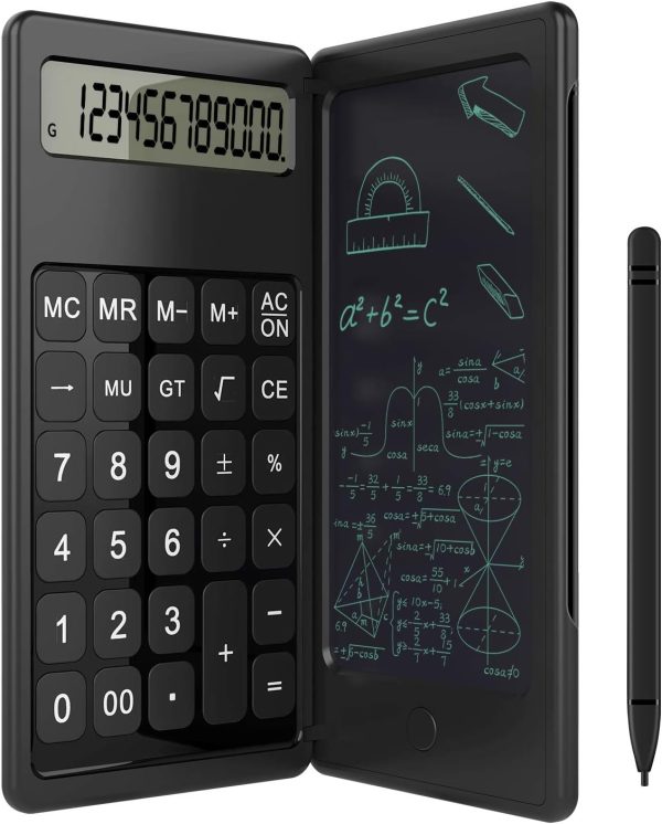 Calculatrice Tableau de gribouillage Calculatrice pour enfants avec tablette d'écriture Calculatrice Calculatrice Tablette d'écriture